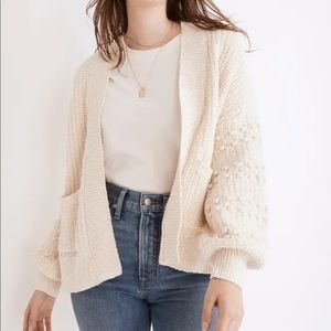 NEW Madewell Bobble Cardigan Sweater